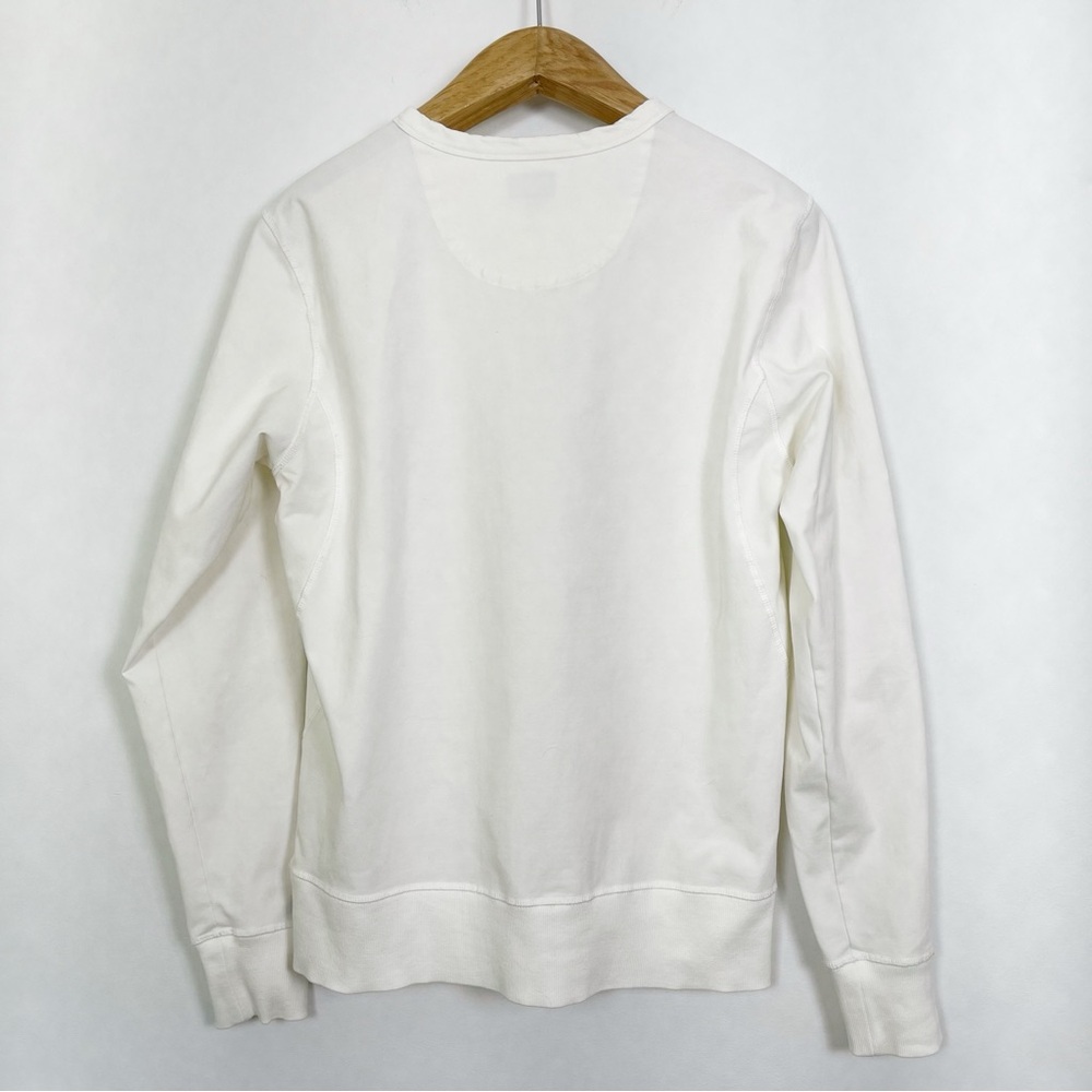 Good Man Brand White Flex Pro Victory Crew Sweatshirt‎ Size Medium - Picture 7 of 12